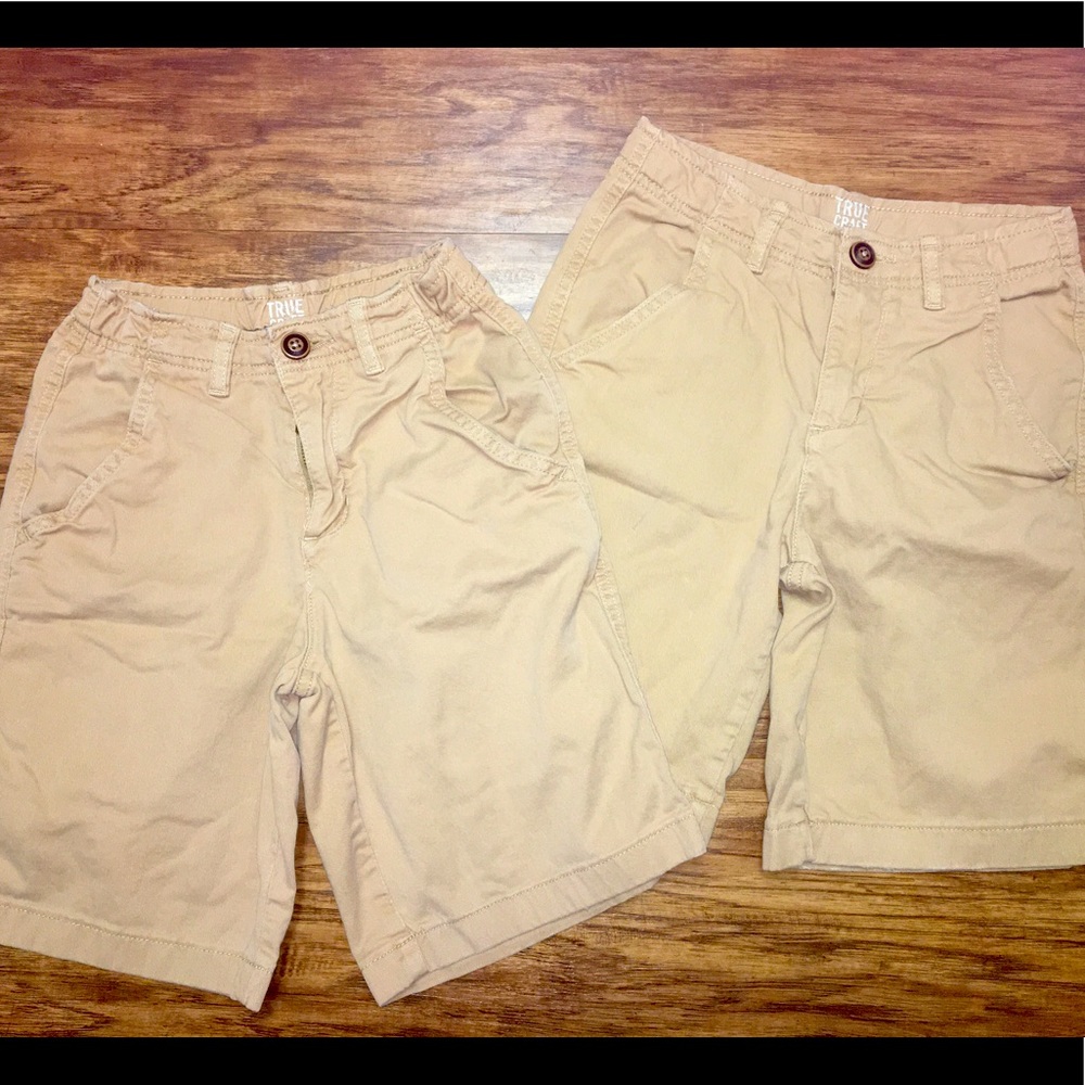 Lot of boy’s khaki shorts size 12